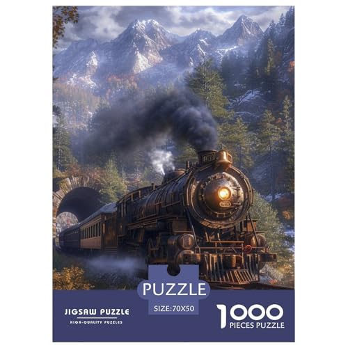 Traumzug 1000 Teile Puzzles Puzzlespiele Klassisches Lernspiel Für Erwachsene Und Kinder Ab 12 Jahren Tolle Geschenkidee 70x50cm/1000pcs Traumzug 1000 Teile Puzzles Puzzlespiele Klassisches Lernspiel Für Erwachsene Und Kinder Ab 12 Jahren Tolle Geschenkidee 70x50cm/1000pcs von ZXOAWQX