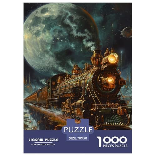Traumzug 1000 Teile Puzzles Puzzlespiele Klassisches Lernspiel Für Erwachsene Und Kinder Ab 12 Jahren Tolle Geschenkidee 70x50cm/1000pcs Traumzug 1000 Teile Puzzles Puzzlespiele Klassisches Lernspiel Für Erwachsene Und Kinder Ab 12 Jahren Tolle Geschenkidee 70x50cm/1000pcs von ZXOAWQX