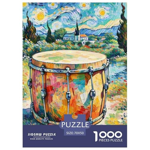 Trommel 1000 Teile Puzzles Puzzlespiele Lernspiel Herausforderung Spielzeug Für Die Ganze Familie Tolle Geschenkidee 70x50cm/1000pcs Trommel 1000 Teile Puzzles Puzzlespiele Lernspiel Herausforderung Spielzeug Für Die Ganze Familie Tolle Geschenkidee 70x50cm/1000pcs von ZXOAWQX