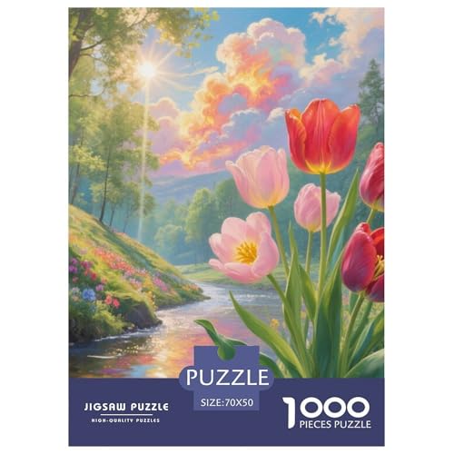 Tulpen 1000 Teile Puzzles Dekoration Lernspiel Herausforderung Spielzeug Für Erwachsene Tolle Geschenkidee 70x50cm/1000pcs Tulpen 1000 Teile Puzzles Dekoration Lernspiel Herausforderung Spielzeug Für Erwachsene Tolle Geschenkidee 70x50cm/1000pcs von ZXOAWQX