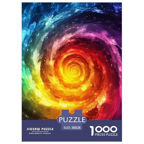 Vortex 1000 Teile Puzzles Classic Lernspiel Herausforderung Spielzeug Für Erwachsene Tolle Geschenkidee 38x26cm/1000pcs von ZXOAWQX