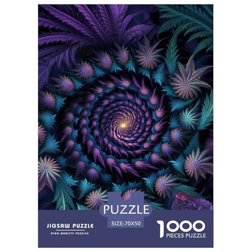 Vortex 1000 Teile Puzzles DekoRatteion Lernspiel Herausforderung Spielzeug Für Erwachsene Tolle Geschenkidee 70x50cm/1000pcs von ZXOAWQX