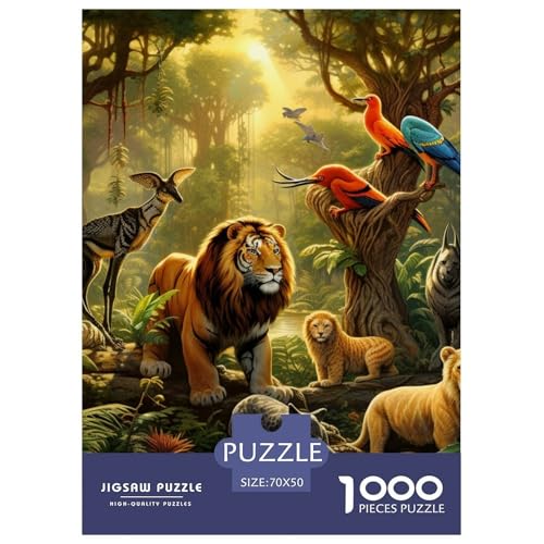 Waldtiere 1000 Teile Puzzles Dekoration Klassisches Lernspiel Für Erwachsene Und Kinder Ab 12 Jahren Tolle Geschenkidee 70x50cm/1000pcs Waldtiere 1000 Teile Puzzles Dekoration Klassisches Lernspiel Für Erwachsene Und Kinder Ab 12 Jahren Tolle Geschenkidee 70x50cm/1000pcs von ZXOAWQX