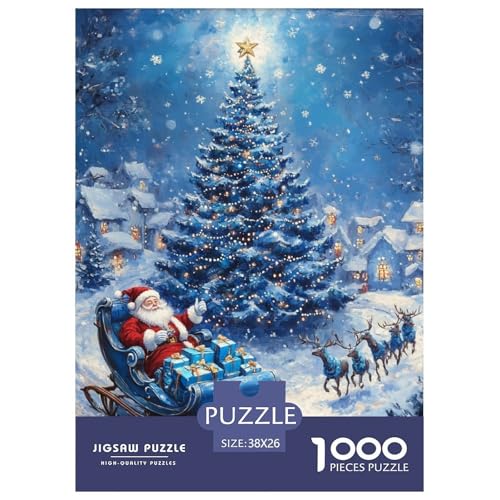 Weihnachtsbaum 1000 Teile Puzzles Puzzlespiele Klassisches Lernspiel Für Erwachsene Und Kinder Ab 12 Jahren Tolle Geschenkidee 38x26cm/1000pcs Weihnachtsbaum 1000 Teile Puzzles Puzzlespiele Klassisches Lernspiel Für Erwachsene Und Kinder Ab 12 Jahren Tolle Geschenkidee 38x26cm/1000pcs von ZXOAWQX