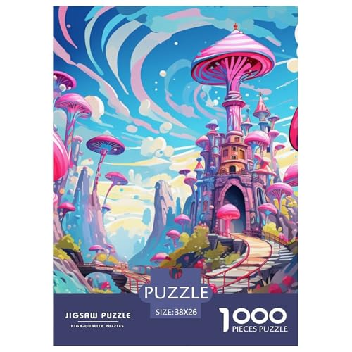 Wunderland 1000 Teile Puzzles Dekoration EIN Herausforderndes Für Erwachsene Und Kinder Ab 12 Jahren Tolle Geschenkidee 38x26cm/1000pcs Wunderland 1000 Teile Puzzles Dekoration EIN Herausforderndes Für Erwachsene Und Kinder Ab 12 Jahren Tolle Geschenkidee 38x26cm/1000pcs von ZXOAWQX