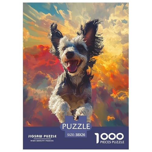 Yorkshire Terrier 1000 Teile Puzzles Classic Unmögliche Herausforderung Für Erwachsene Und Kinder Ab 12 Jahren Tolle Geschenkidee 38x26cm/1000pcs Yorkshire Terrier 1000 Teile Puzzles Classic Unmögliche Herausforderung Für Erwachsene Und Kinder Ab 12 Jahren Tolle Geschenkidee 38x26cm/1000pcs von ZXOAWQX