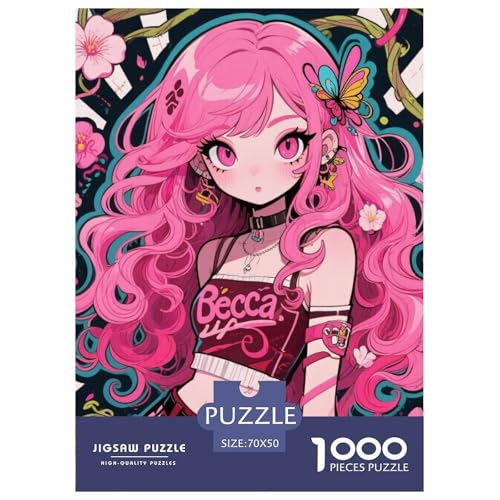 hübsches Mädchen 1000 Teile Puzzles Vergnügend Puzzlespiele Lernspiel Herausforderung Spielzeug Für Erwachsene Tolle Geschenkidee 70x50cm/1000pcs hübsches Mädchen 1000 Teile Puzzles Vergnügend Puzzlespiele Lernspiel Herausforderung Spielzeug Für Erwachsene Tolle Geschenkidee 70x50cm/1000pcs von ZXOAWQX