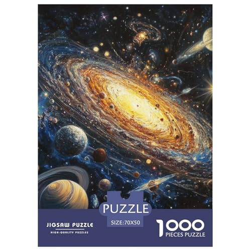 kosmische Galaxie 1000 Teile Puzzles DekoRatteion Lernspiel Herausforderung Spielzeug Für Erwachsene Tolle Geschenkidee 70x50cm/1000pcs von ZXOAWQX