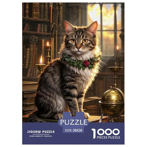 von Devon Rex 1000 Teile Puzzles Nettes Haustier Dekoration Kreative Unterhaltung Für Die Ganze Familie Tolle Geschenkidee 38x26cm/1000pcs von ZXOAWQX