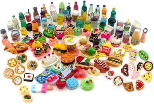 ZXTGBQ 60StüCk Miniatur Essen Und Trinken, Puppenhaus ZubehöR, Miniatur Lebensmittel Spielzeug Set,Pretend Play KüChe ZubehöR,GefäLschte Lebensmittel Kinder Geschenke & Indoor-Spielzeug,Diy Dekoration ZXTGBQ 60StüCk Miniatur Essen Und Trinken, Puppenhaus ZubehöR, Miniatur Lebensmittel Spielzeug Set,Pretend Play KüChe ZubehöR,GefäLschte Lebensmittel Kinder Geschenke & Indoor-Spielzeug,Diy Dekoration von ZXTGBQ