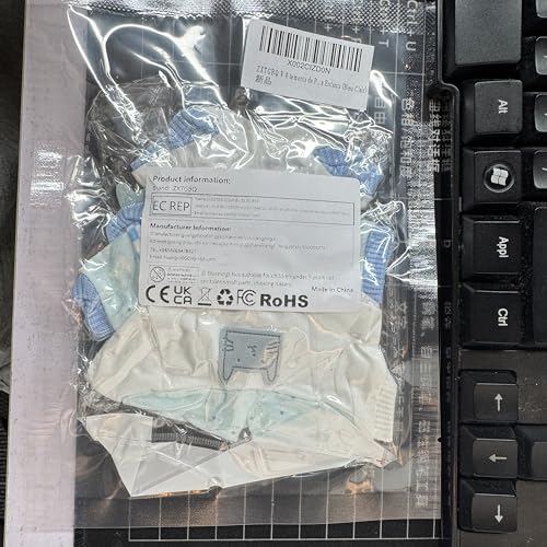 ZXTGBQ Bekleidung für 17cm Plüsch, La-Bu Puppenkleidung, Outfits für 17 cm Große Puppe, DIY Outfit Set, Bekleidungs Zubehör (Hellblau) von ZXTGBQ