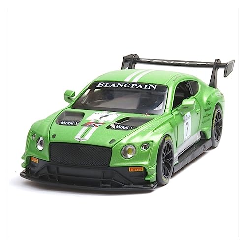 Für: Bentley GT3 Supercar Simulation Geburtstag Neujahr Weihnachtsgeschenk Grün 1:32 von ZYAURA