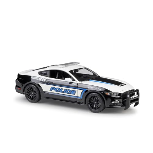Für: Druckguss 1/18 Maßstab 2015 Ford Mustang Polizeiauto Legierungsautomodell von ZYAURA