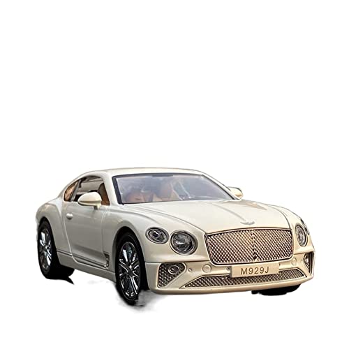 Für:Continental GT Legierung Auto 1:24 Druckguss Simulation Metall Luxus Modellauto Sound Lichter von ZYAURA