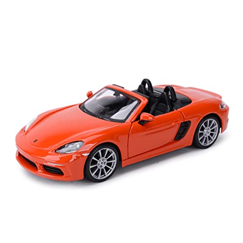 Für:Porsche 718 Boxster Roadster 1:24 Static Diecast Vehicle Collection Modellauto Spielzeug(B) von ZYAURA