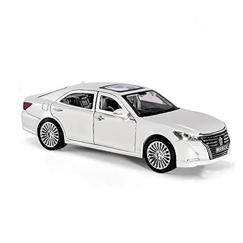 Für:Toyota Crown Car Model 1:24 Alloy Die Casting Classic Luxury Car Collection Sound And Light(B) von ZYAURA