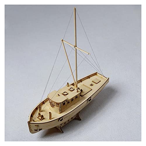 ZYAURA Schiffsbaumodell Bausatz Holzsegelboot 1:50 von ZYAURA