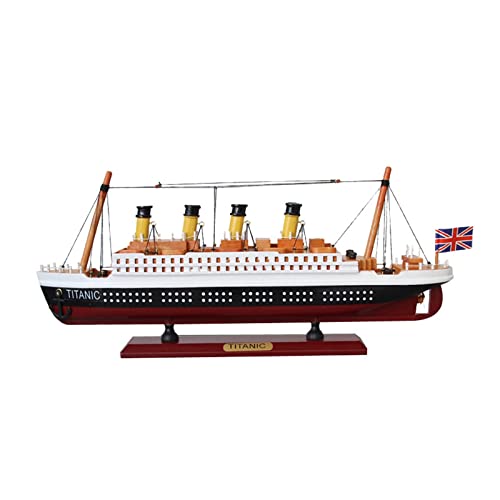 Titanic-Holzsegelboot-Modelldekoration Liefert Kreative Schiffsnavigations-Heimdekoration von ZYAURA