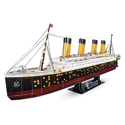 Titanic-Schiffsmodell 266 Cruise Puzzles von ZYAURA