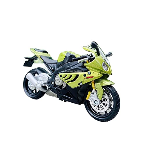 ZYAURA 1: 187 BMW 1000RR Silvardo Original Autorisiertes Simulations-Motorradmodell Aus Legierung Geschenksammlung von ZYAURA