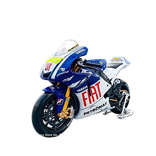 ZYAURA 1:10 Yamaha GP2009 Moto No.46 Champion Rennwagen Original Autorisiertes Simulationslegierungsmotorrad Geschenksammlung ZYAURA 1:10 Yamaha GP2009 Moto No.46 Champion Rennwagen Original Autorisiertes Simulationslegierungsmotorrad Geschenksammlung von ZYAURA