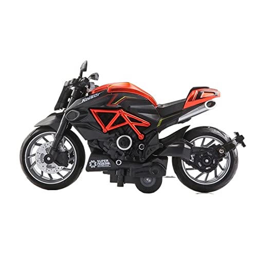 ZYAURA 1:12 MV Agusta Die-Cast-Motorradmodell-Spielzeugreplik Mit Ton Und Licht Geschenksammlung von ZYAURA
