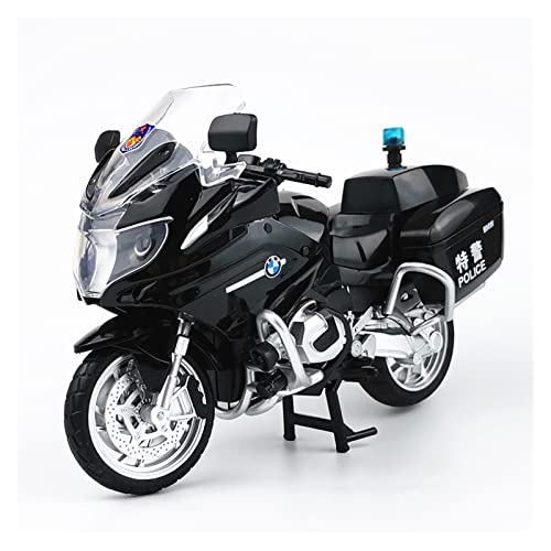 ZYAURA 1:12 R1250RT-P Polizei-Druckguss-Motorradmodell-Spielzeugnachbildung Mit Sound Und Licht Geschenksammlung von ZYAURA