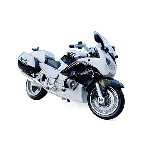 ZYAURA 1:18 FJR 1300AB BMW Polizeimotorrad Serie Silvado Geschenksammlung von ZYAURA