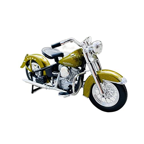 ZYAURA 1:18 Motorrad 1953 74FL Hydra Glide Cam Modell Alu-Motorradmodell Geschenksammlung von ZYAURA