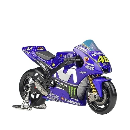 ZYAURA 1:18 Motorrad Für: 2016 Yamaha Factory Racing Team Nr. 46 Rose Sport Motorrad Aus Druckguss Geschenksammlung von ZYAURA