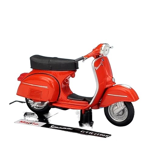 ZYAURA 1:18 Motorrad-Roller Für: Vespa GTR 1968, Druckgusslegierung Geschenksammlung von ZYAURA