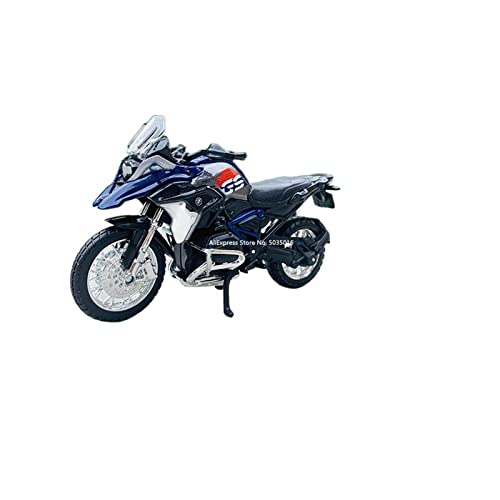 ZYAURA 1:18 R1200GS Silvardo Original Autorisierte Simulation Legierung Motorrad Modell Spielzeugauto Geschenksammlung von ZYAURA