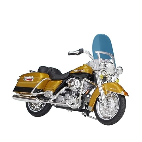 ZYAURA 1:18 Simulations-Legierungsauto FÜR: Harley 1999 FLHR Geschenksammlung von ZYAURA