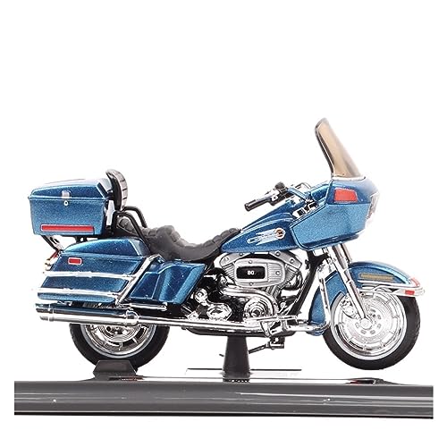 ZYAURA Druckgussmodell des 1980er FLT Tour Glide 1340 Motorrad-Fahrradfahrzeugs im Maßstab 1/18 Geschenksammlung von ZYAURA