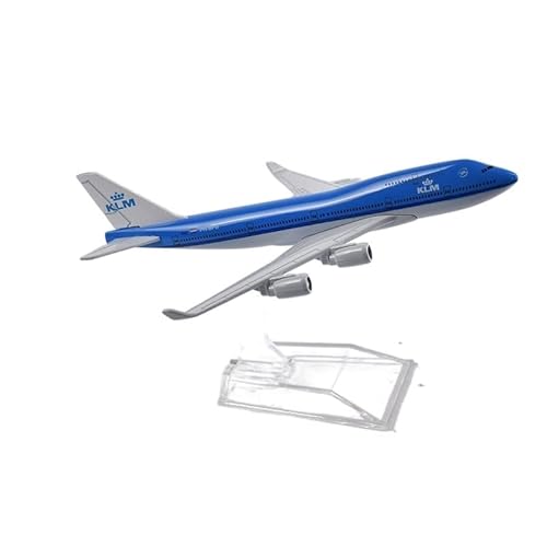 ZYAURA Für: 16 cm KLM Boeing 747 Flugzeugmodell Flugzeugdruckguss Metall Maßstab 1:400 Flugzeugmodell KLM von ZYAURA