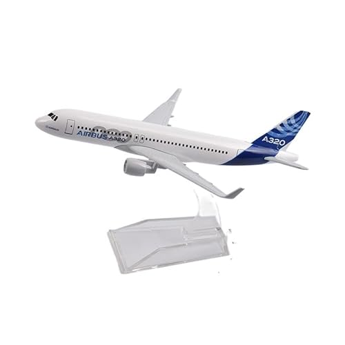ZYAURA Für: 16 cm Originalmodell Airbus A320 Modellflugzeuge aus Metalldruckguss im Verhältnis 1/400 von ZYAURA