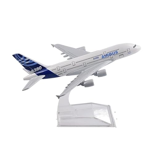 ZYAURA Für: 16 cm Originalmodell Airbus A380 Modellflugzeuge aus Metalldruckguss im Maßstab 1:400 von ZYAURA