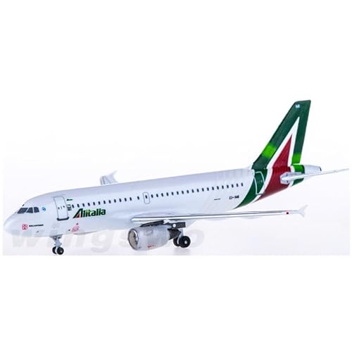 ZYAURA Für: Druckguss-Flugzeugmodell Alitalia A319 im Maßstab 1:400 aus simulierter Metalllegierung von ZYAURA