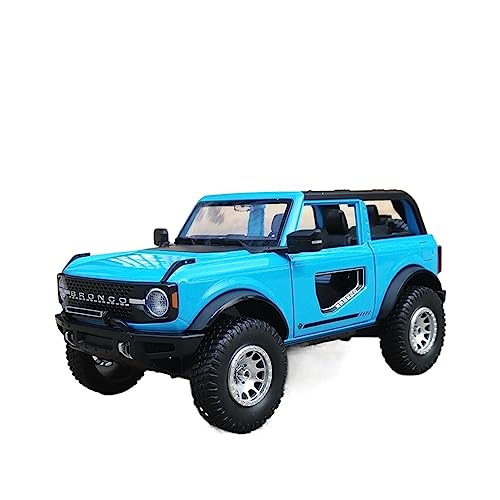 ZYAURA Für: Ford Lima Zweitürer Geländewagen Metall 1:24 und leichte Rückzugsimulation Legierung Modell (D) von ZYAURA