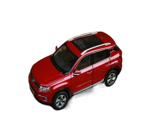ZYAURA SUV 2019 Simulationsautomodell aus roter Legierung für: Druckguss 1:18 von ZYAURA