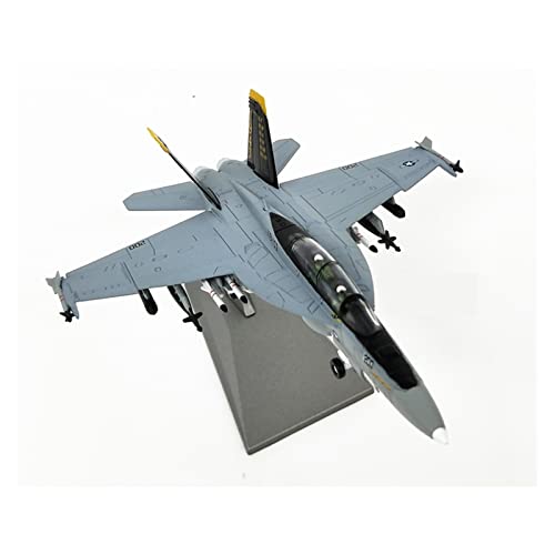 ZYAURA Umweltbild Für: 1/100 US-Militärmodell F/A-18 Fighter Druckguss-Metallflugzeugmodell Hornet F18 von ZYAURA