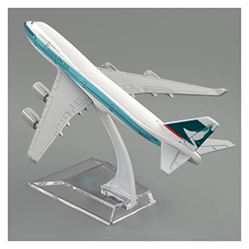 ZYAURA Umweltbild Für: 1/400 Boeing 747 Hong Kong Cathay Pacific 16 cm Alloy B747 Flugzeug von ZYAURA