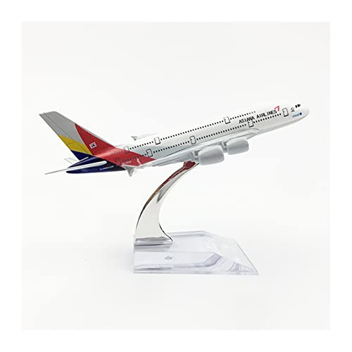 ZYAURA Umweltbild Für: 1/400 Flugzeug Airbus A380 Asiana Airlines Alloy Aircraft Modell von ZYAURA