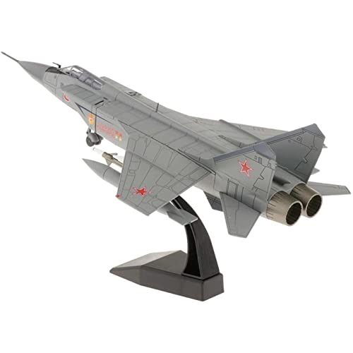 ZYAURA Umweltbild Für: 1/72 MIG-31 Formguss-Kampfflugzeug, Metallmodell, Dekoration, statisches Flugzeug ZYAURA Umweltbild Für: 1/72 MIG-31 Formguss-Kampfflugzeug, Metallmodell, Dekoration, statisches Flugzeug von ZYAURA