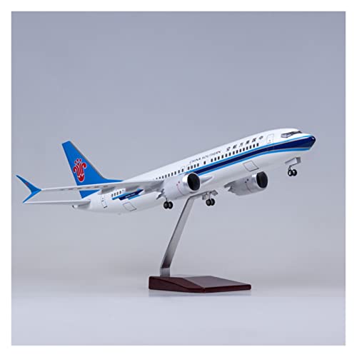 ZYAURA Umweltbild Für: 1/85 737MAX B737 Max China Southern Airlines Druckgussharz-Flugzeugmodell von ZYAURA