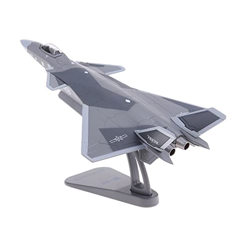 ZYAURA Umweltbild Für: 1:100 Alloy Air Force J-20 Fighter Model Druckguss-Flugzeugmodell von ZYAURA