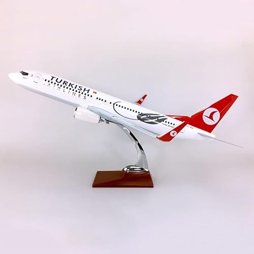 ZYAURA Umweltbild Für: 1:120 B737 Modellflugzeug mit Legierungsbasis, Flugzeug, Sammlerstück, Ausstellungsspielzeug von ZYAURA