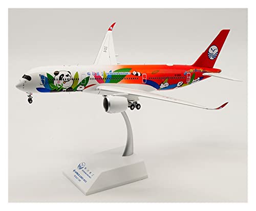 ZYAURA Umweltbild Für: 1:200 A350-900 B-301D Sichuan Panda Airlines Flugzeug-Druckguss-Legierung Modellspielzeug von ZYAURA