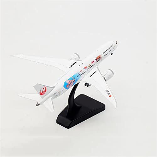 ZYAURA Umweltbild Für: 1:400 Maßstab 787-8 JA828J Flugzeugmodell, klassisches Flugzeug-Airline-Flugzeugmodell aus Legierung von ZYAURA