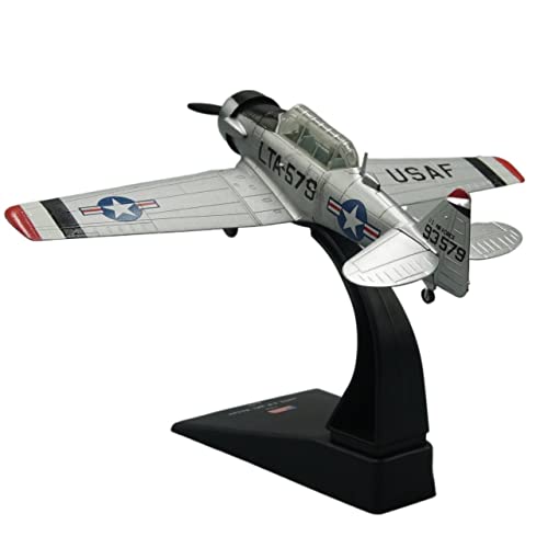 ZYAURA Umweltbild Für: 1:72 Druckguss-Militärkriegsflugzeug-Sammelmodellspielzeug USA 1953 LT-6G Texas Fighter von ZYAURA